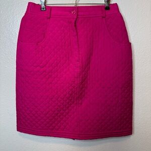 Vintage Indygo Basics Kenar 100% Silk Skirt Size Medium *See Description*